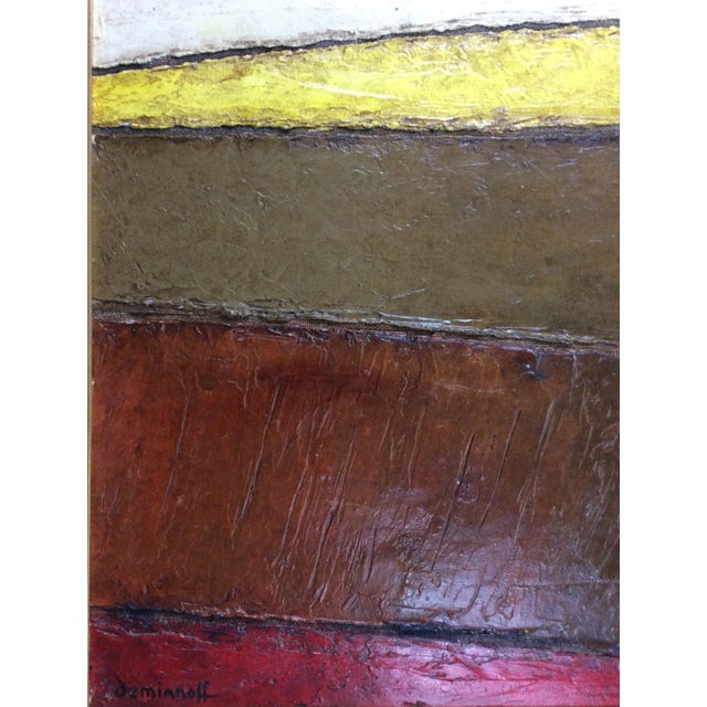 Original 20th Century Abstract Painting by Christian Lagarde Demianoff For Sale - Image 4 of 10