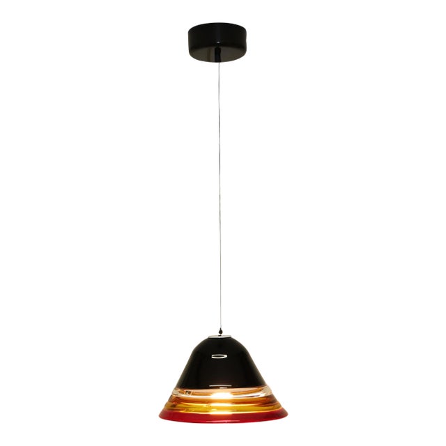 Mid-Century Modern Murano Glass Pendant Lamp For Sale
