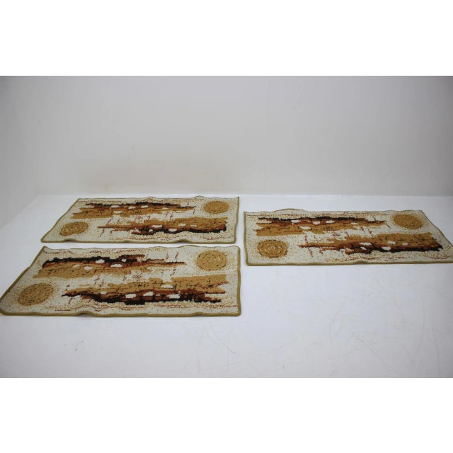 Textile Vintage Czech Rugs, 1980s, Set of 3 For Sale - Image 7 of 8