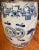 Blue & White Floral Pattern Garden Stool For Sale - Image 4 of 4