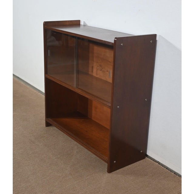 Glass Bookcase by D. Rozaffy, 1960s For Sale - Image 3 of 14