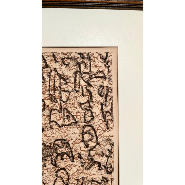 Max Ernst, Max Ernst Dada Surrealist Hand Signed Lithograph Poster for a Jewish Museum, 1966 For Sale - Image 11 of 17