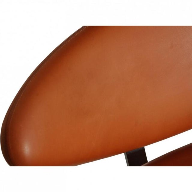 Brown Corona Chair in Cognac Leather from Erik Jørgensen For Sale - Image 8 of 16