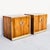 Mid-Century Modern 1970s Pair of Restored Mastercraft Zebrawood and Brass Mid Century Nightstands For Sale - Image 3 of 12
