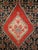 Vintage Bidjar Runner, Hand-Knotted Wool, Geometric Pattern, Navy & Red, 3x10 For Sale - Image 14 of 15