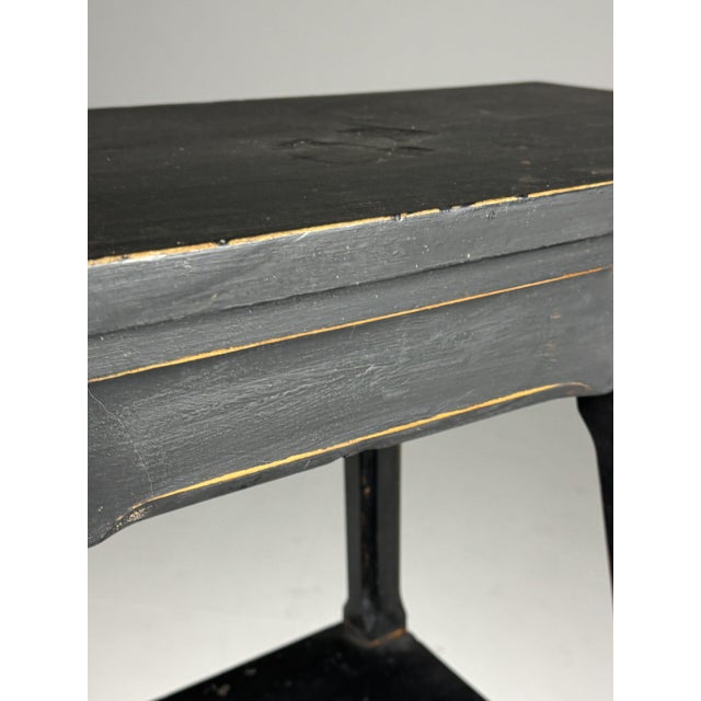 Black Black Column Sculpture Stand For Sale - Image 8 of 17
