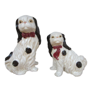 Staffordshire Style English Spaniels Cavalier Comforter Dogs