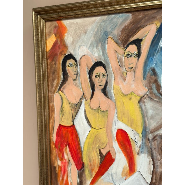 Roland Roos, Estraden, 2003, Oil Painting on Canvas, Framed For Sale - Image 15 of 18