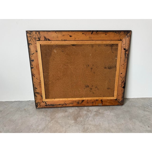 1970s Vintage Impressionist French Quarter Street Scene Oil Painting by Lisa For Sale - Image 11 of 11