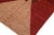 Modern Gabbeh Red/Beige Wool Rug - 6'8'' X 9'10'' For Sale - Image 4 of 10