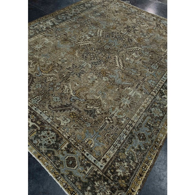 Turkish Turkish Vintage Rug 7'2" x 9' #16859 For Sale - Image 3 of 8