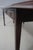 Wood Unusual Mahogany Drop Side Partners Desk Table For Sale - Image 7 of 12