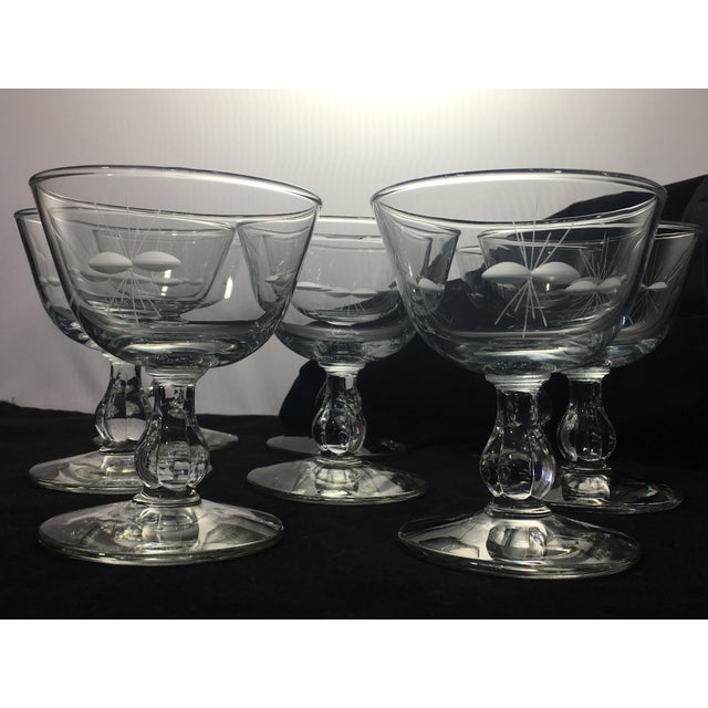 Vintage Libbey Starglow Pattern Glassware Set of 12 Chairish