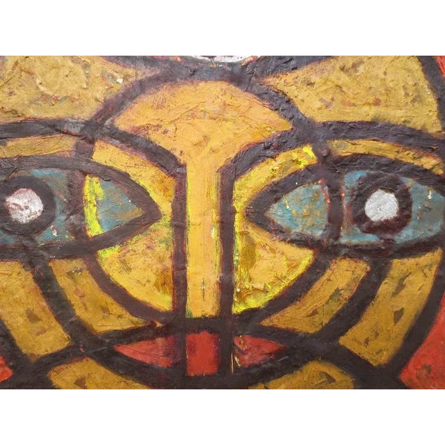 "Trinità" is an oil painting on wood created by the artist Salvatore Travascio in 1996 This painting is part of a series...