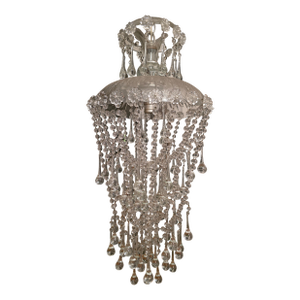Mid Century Style Tear Drop Chandelier Attributed Waterford