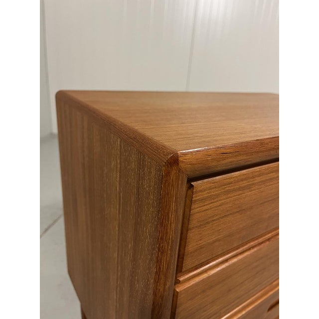 Danish Teak Chest of Drawers, 1960s For Sale - Image 12 of 15