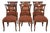 Set of 6 Italian Svevo Neoclassical Dining Room Chairs For Sale