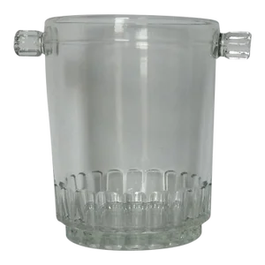 Vintage C.1960's Mid-Century Italian Glass Ice Bucket