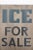 Traditional Newly Made Reclaimed Ice for Sale Aluminum Movie Prop Sign For Sale - Image 3 of 12