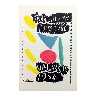 Picasso Lithograph 81 Valauris 1956 Art in Posters For Sale