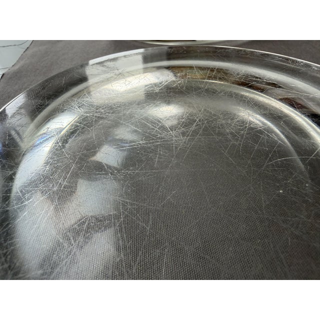 1970s Murano Plates by Salviati for Charles Pfister, 1977, Set of 2 For Sale - Image 5 of 12