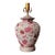 Art Nouveau, Victorian, English Traditional, Chintz William Morris Cray Floral Ginger Jar Style Ceramic Table Lamp Base For Sale