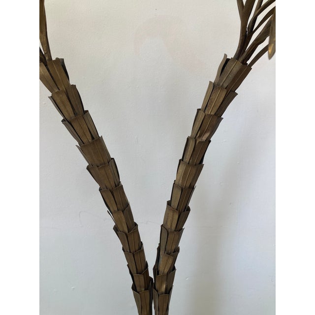 Jansen Gilt Bronze Palm Trees Life Size a Pair For Sale In Los Angeles - Image 6 of 15