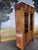 Brown Louis Philippe Walnut Bookcase in Glass For Sale - Image 8 of 12