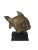 Wood Vintage 1980s Bronze or Brass Fish Sculpture on Wooden Base For Sale - Image 7 of 9