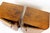 1930s Vintage Art Deco Bedside Tables in Walnut Veneer, Czechoslovakia, 1930s, Set of 2 For Sale - Image 5 of 18