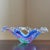 Blue Late-20th Century Murano, Italy Free Form Art Glass Bowl For Sale - Image 8 of 18