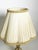 Art Nouveau Brass Table Lamp with Shade, France, 1920s For Sale - Image 4 of 18