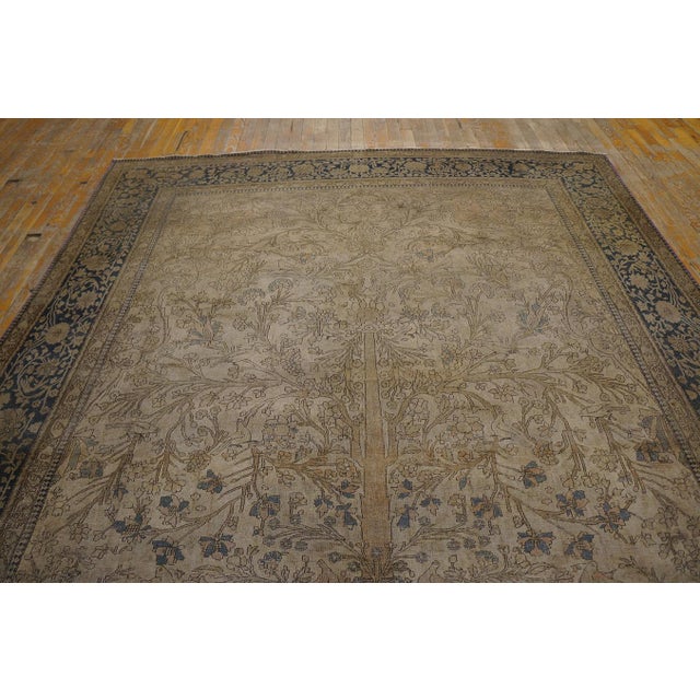 19th Century Persian Mohtasham Kashan Carpet ( 7' 7'' x 10' 3'' - 232 x 313 cm )
