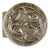 Brutalist Brass Push and Pull Front Door Handle, 1970s For Sale