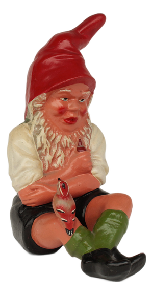 Terracotta Garden Gnome from PGH, 1950s