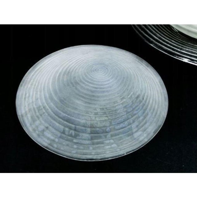 Dessert set "Rotor" produced in the 70s in Poland by The Ząbkowice Glassworks, designed by Jan Sylwester Drost. It was...