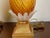 Wood Pair of Venetian Murano Glass Pineapple Style Table Lamps with Gilt Scrolls For Sale - Image 7 of 8