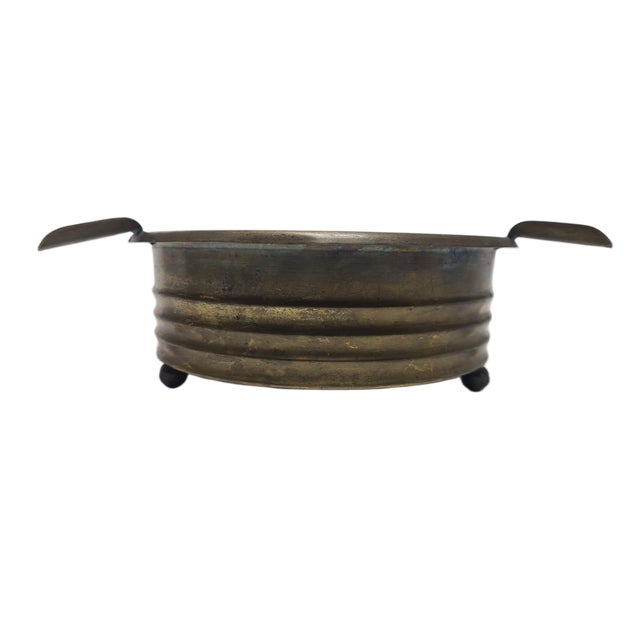 Art Deco Cigar Ashtray, United Kingdom, 1900s, in Worn conditions. Designed 1920 to 1949