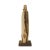 Chinese Cypress Wood Carved Irregular Shape Zen Master Damo Statue For Sale - Image 4 of 7