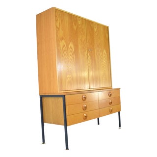 Vintage Chest of Drawers in Ash from Veb Deutsche Hellerau Werkstätten, 1974 For Sale