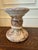 Vintage 5” French Glazed Terracotta Pillar Candleholder For Sale - Image 14 of 14