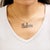 Haus of Brilliance 14K Yellow Gold Plated Sterling Silver 1/10 Cttw Diamond “Queen” Nameplate Pendant Necklace For Sale - Image 4 of 5