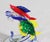 Red Vintage Italian Murano Glass Fish Figures-a Set of Six For Sale - Image 8 of 18