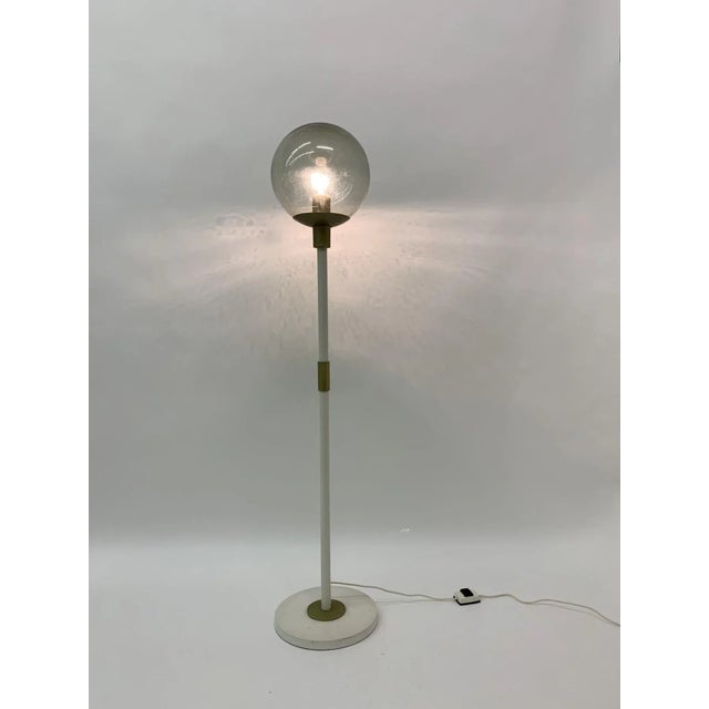 Dimensions: 150cmH, 32cm Diameter Period: 1970's Condition: With some corrosion scratches and rust (see photos) Up to 250V...