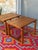 Modern 1960s Teak Side Table Set For Sale - Image 3 of 9