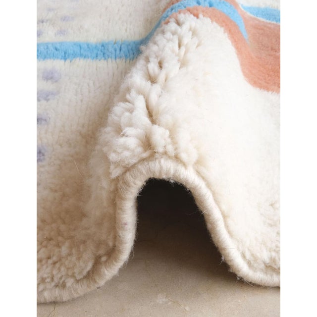 2020s Small Moroccan Beni Mrirt Rug - 4.5 X 2.8 Ft For Sale - Image 5 of 8