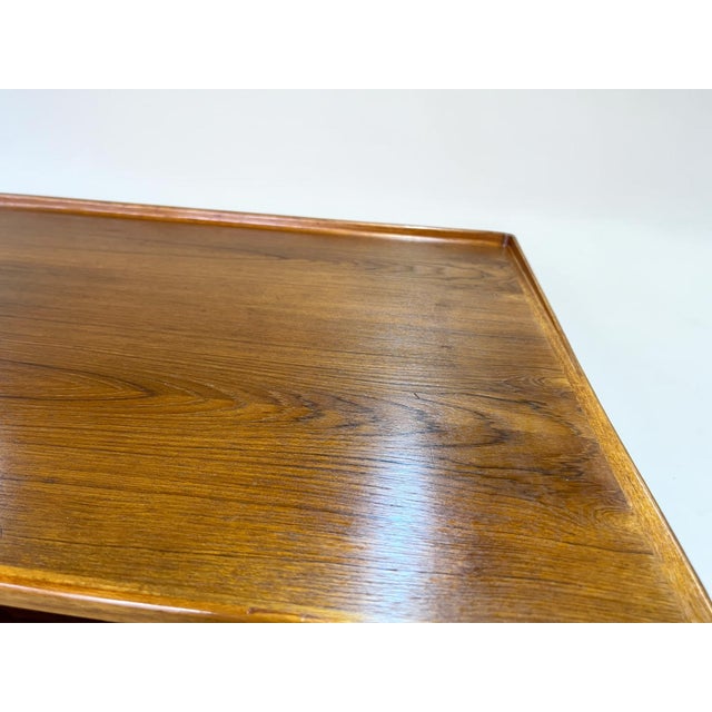 Vintage Danish Teak Executive Desk by Peter Løvig Nielsen, 1973 For Sale - Image 13 of 18