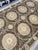 Large Cotton Suzani From Samarkand Uzbekistan, 1930s Suzani Terracotta Wall Hanging Tapestry - Neutral Uzbek Bedspread For Sale - Image 10 of 12