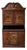 Hand-Painted Folk Armoire, Sweden, 1835 For Sale