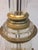 Brass Vintage Crystal and Brass Column Table Lamps - Style of William Kessler Baccarat For Sale - Image 8 of 17